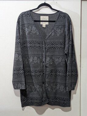 Victoria's Secret Country Cardigan black/grey - Size Medium